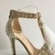 Bridal Shoes / Wedding Shoes / Nude Suede Heels with Swarovski Crystals and Feather Tassels