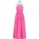 Azalea Azazie Harmony - Chiffon Floor Length Strap Detail Halter Dress - Cheap Gorgeous Bridesmaids Store