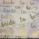 Bride to Be Sash // Satin Ribbon Bridal Sash // Bridal Shower Sash // Bachelorette Party Sash // Bridal Sash // Glitter Bride to Be Sash