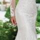 Long Sleeve Fit & Flare Wedding Dress- 117180- Enchanting By Mon Cheri