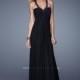 Black Sugarplum La Femme 20903 La Femme Prom - Top Design Dress Online Shop