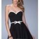 Strapless Sweetheart La Femme Homecoming Dress - Brand Prom Dresses