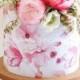 Cake With Pink Flowers
