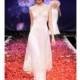 Claire Pettibone - Fall 2014 - Sonata Champagne A-Line Wedding Dress with Lace Hem - Stunning Cheap Wedding Dresses
