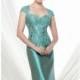 Sheer Lace Gpwn by Ivonne D Exclusively for Mon Cheri 115D86 - Bonny Evening Dresses Online 