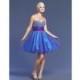 Dave and Johnny Sequin Tulle Short Prom Party Dress 7244 - Brand Prom Dresses