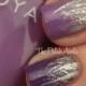 Purple Rainbow Nails