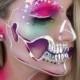 Pop Art Skull Makeup