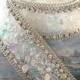 Luxury rhinestone trim , bridal wedding belt trim, crystal beaded trim