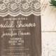 Bridal Shower Invitations And Ideas