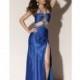 Flaunt Prom Dress with Bodice Cut-Out 91121 by Mori Lee - Brand Prom Dresses