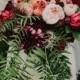Trending-15 Gorgeous Burgundy And Blush Wedding Bouquet Ideas - Page 2 Of 3