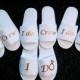 Bridesmaids Gifts- Bridesmaid Slippers - Bride Slippers - Slippers- Wedding Slippers - Bridal Slippers - Custom Slippers - I do crew