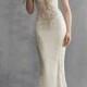 Ines by Ines di Santo Azalea Lace & Stretch Crepe Gown 