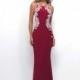Style 11299 by Blush by Alexia - Jersey Keyhole Back Floor High - Bridesmaid Dress Online Shop