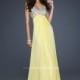La Femme 17472 Open Back Chiffon Prom Dress - Crazy Sale Bridal Dresses