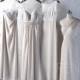 2017 Cream Chiffon Bridesmaid Dress Long, Off White Lace Wedding Dress, A Line Prom Dress, Sweetheart Evening Gown (J046/L148/J047/J045)