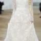 Ines Di Santo Deborah Silk Lace A-Line Gown 
