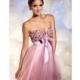 Terani Colorful Stone Bodice Short Prom Dress P686 - Brand Prom Dresses