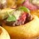 Mini Yorkshire Puddings With Roast Beef And Horseradish