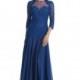Morrell Maxie 14869 Navy,Silver Dress - The Unique Prom Store