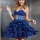 Indigo Hannah S 27875 - Short Crystals Dress - Customize Your Prom Dress