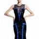 Embellished Slim Gown by Johnathan Kayne by Joshua Mckinley 591 - Bonny Evening Dresses Online 