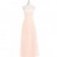 Pearl_pink Azazie Mavis - Back Zip Tulle Sweetheart Floor Length Dress - Cheap Gorgeous Bridesmaids Store