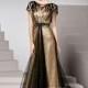 Luxurious Sheath-Column Bateau Sweep-Brush Train Sequin Prom Dress with Beading COZT14024 - Top Designer Wedding Online-Shop