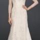 Petite Lace Wedding Dress With 3/4 Sleeves Style 7CWG704