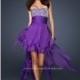Cotton Candy Pink La Femme 17687 - High-low Chiffon Dress - Customize Your Prom Dress