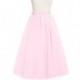 Candy_pink Azazie Katerina - Tea Length Tulle And Charmeuse Dress - Charming Bridesmaids Store