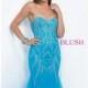 Pool Strapless Mermaid Gown by Blush by Alexia - Color Your Classy Wardrobe