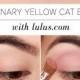 Canary Yellow Cat Eye