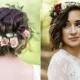 18 Gorgeous Wedding Hairstyles With Flower Crown
