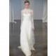 Marchesa SP14 Dress 11 - Full Length White A-Line Spring 2014 High-Neck Marchesa - Rolierosie One Wedding Store