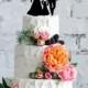 Wedding Couple with Daughter Cake Topper 