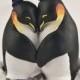 Penguins in Love Custom Wedding Cake Topper
