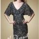 Embellished V Neckline Gown by Mac Duggal Couture 1648D - Bonny Evening Dresses Online 