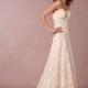 Elegant Lace Sweetheart Neckline A-line Wedding Dresses with Lace Appliques - overpinks.com