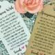 Wedding Honeymoon Fund Money Request Poem Card, Favour Gift Tag