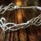 Elven Circlet ELANDRIA Celtic Hand Wire Wrapped - Choose Your Own COLOR - Crown Tiara Bridal Wedding Hairpiece