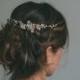 Bridal Headband, Bridal hair vine, Gold Hair Vine, Silver hair wreath, Rose gold hair vine, Silver hair vine, Boho wedding jewelry