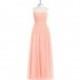 Coral Azazie Kayley - Sweetheart Tulle, Lace And Chiffon Back Zip Floor Length Dress - Charming Bridesmaids Store