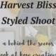 Behind The Scenes Of A Harvest Bliss Styled Shoot