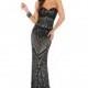 Black Tony Bowl Le Gala Gowns Long Island Le Gala by Mon Cheri 116541 Le Gala Prom by Mon Cheri - Top Design Dress Online Shop