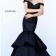 Black Sherri Hill 50718 - Mermaid Simple Dress - Customize Your Prom Dress