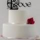 Celtic Love Wedding Cake Topper, Love Cake Topper, Celtic Wedding, Irish Wedding, Elegant Cake Topper, Irish Cake Topper,Lord of the Rings