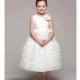 Ivory Satin Bodice Layered Tulle Dress Style: D944 - Charming Wedding Party Dresses