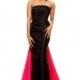 Black / Fuchsia Johnathan Kayne 6003 - Customize Your Prom Dress